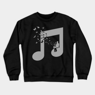 Bass Clarinet Music Crewneck Sweatshirt